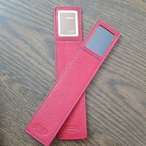 Coach Bookmark - Set of 2